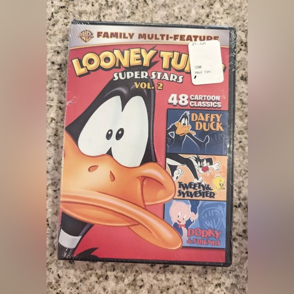 LOONEY TUNES: SUPER STARS - VOLUME 2 (DVD) 48 Classics New